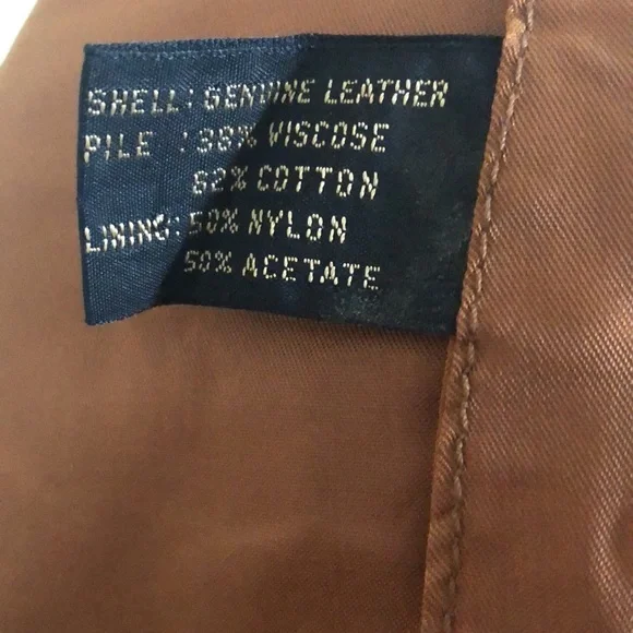 Express Leather Colorblock Sleeveless Vest - Picture 6 of 6